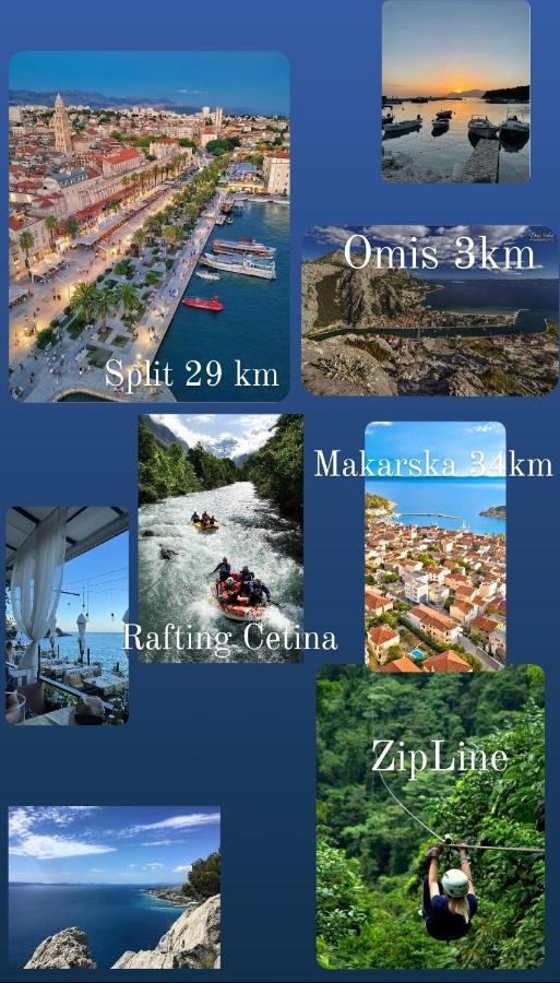 Ferienwohnung Emmi Nemira Omiš Exterior foto